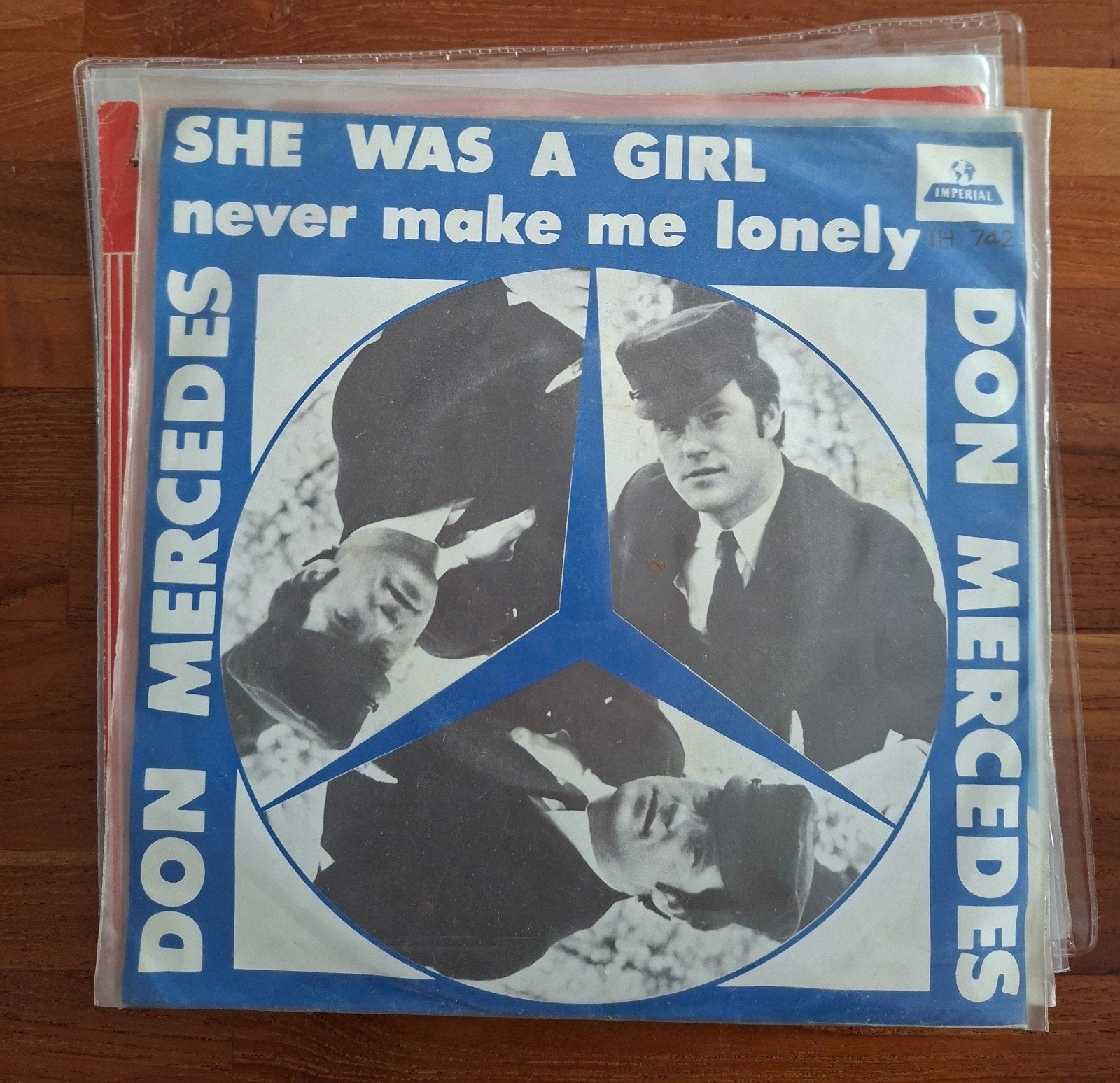 Mercedes, Don - She was a girl - Single is TOP, Gebruikt, 7 inch, Single, Ophalen of Verzenden