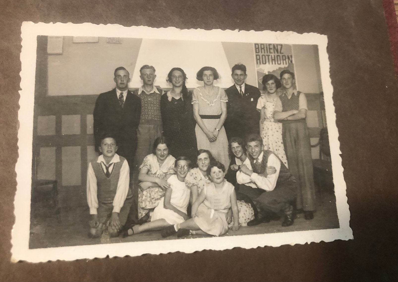 Groepsfoto Roelof-Arendsveen - 16 juli 1933, Verzenden, Voor 1940, Foto