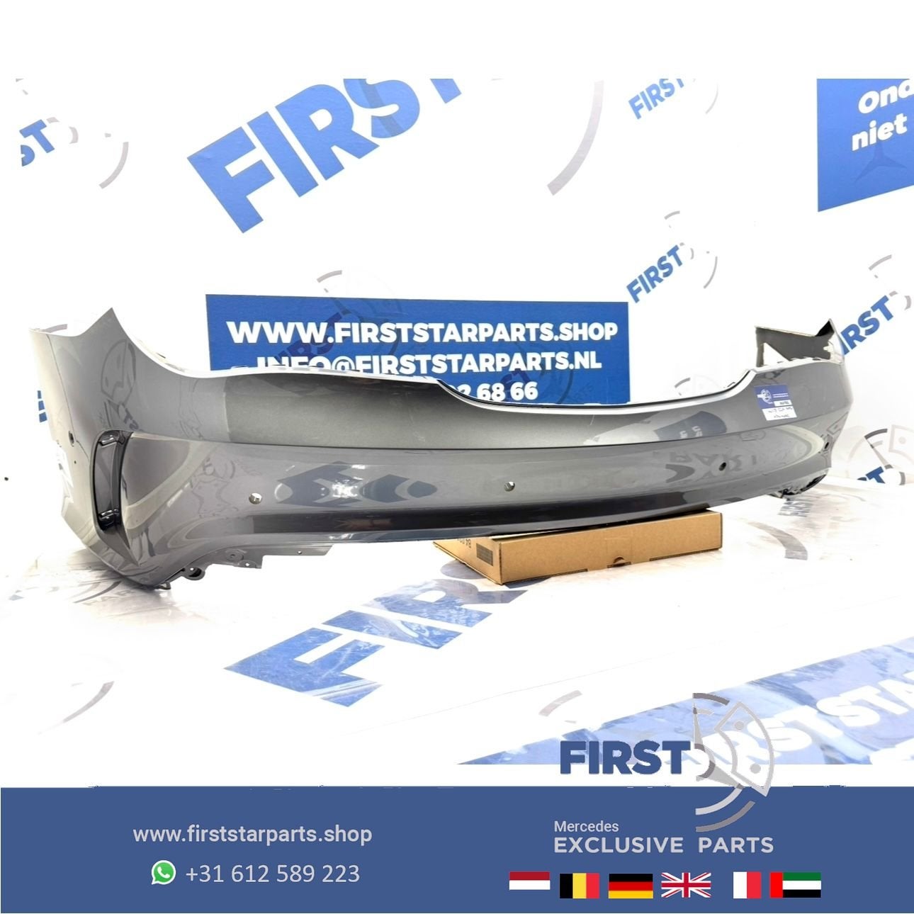 W117 CLA AMG ACHTERBUMPER Mercedes C117 X117 2013-2019 BUMPE, Auto-onderdelen, Carrosserie en Plaatwerk, Gebruikt, -, Ophalen of Verzenden