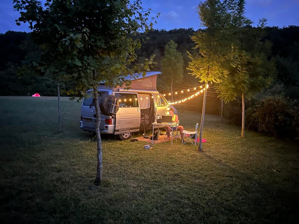 Volkswagen California t4 synchro 4x4 2.5l diesel, Caravans en Kamperen, Campers, Buscamper of Camperbus, Volkswagen, Reservewiel