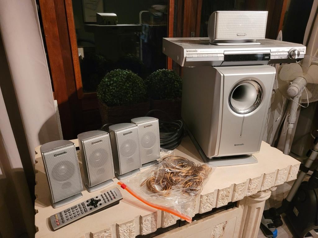 Panasonic Dolby Surround set met DVD speler 200W, Ophalen of Verzenden