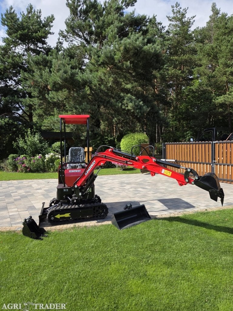 NIEUW Kingway Quba10 minigraafmachine Betaling bij levering!, Zakelijke goederen, Machines en Bouw | Kranen en Graafmachines, Verzenden