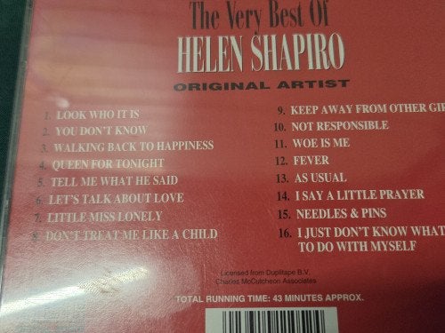 cd helen shapiro the very best, Ophalen of Verzenden