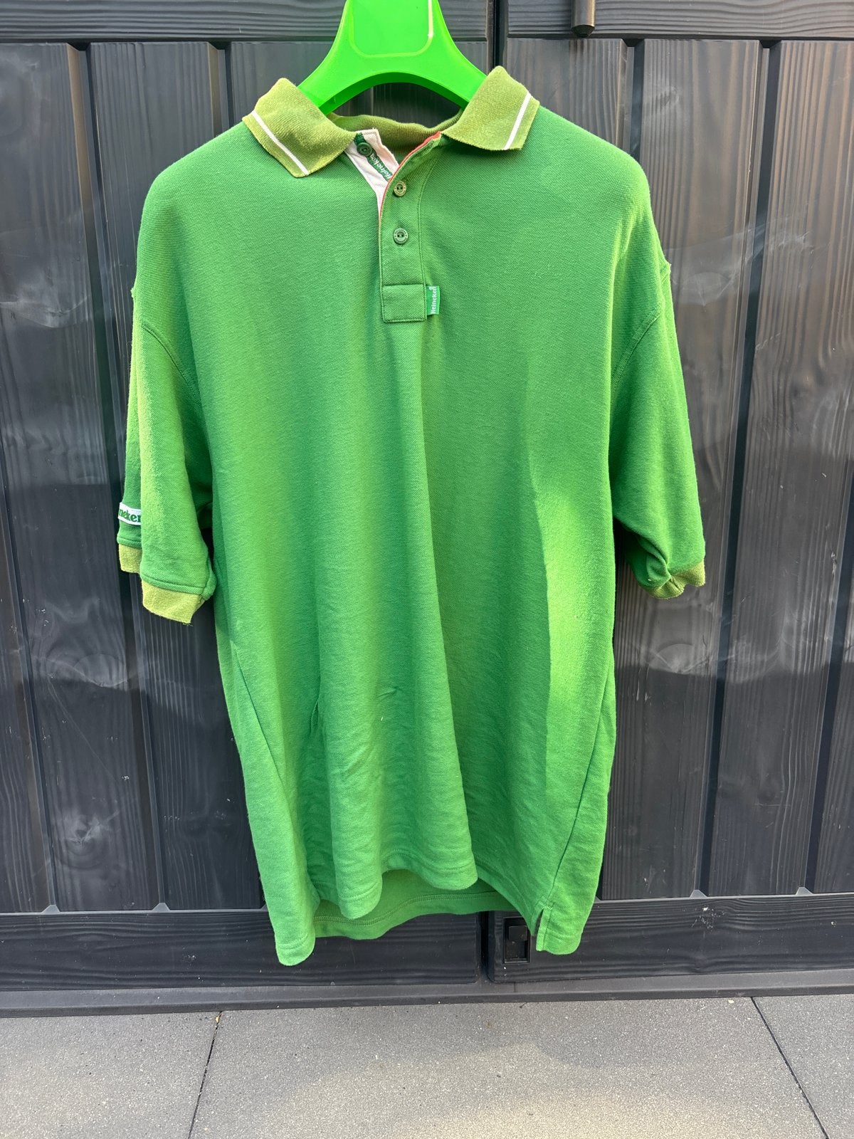 Heineken Polo Shirt - Groen - Maat XL, Ophalen of Verzenden, Gedragen, Maat 56/58 (XL), Groen