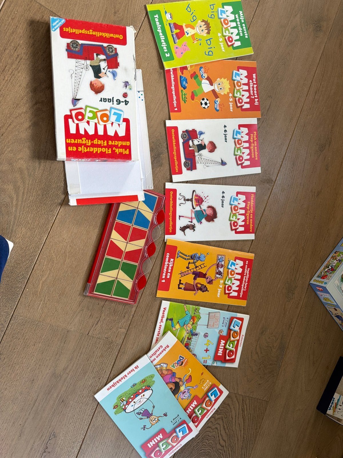 Mini Loco Spellenpakket - incl 8 boekjes - Educatief, Ophalen of Verzenden, Gebruikt, Puzzelen