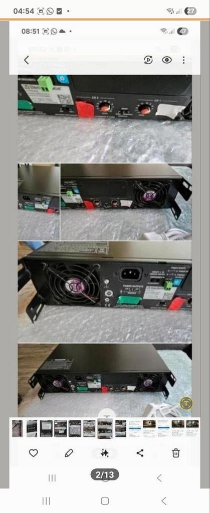 Versterker  mengpaneel  speakers, Muziek en Instrumenten, Versterkers | Keyboard, Monitor en PA, Zo goed als nieuw, Overige typen