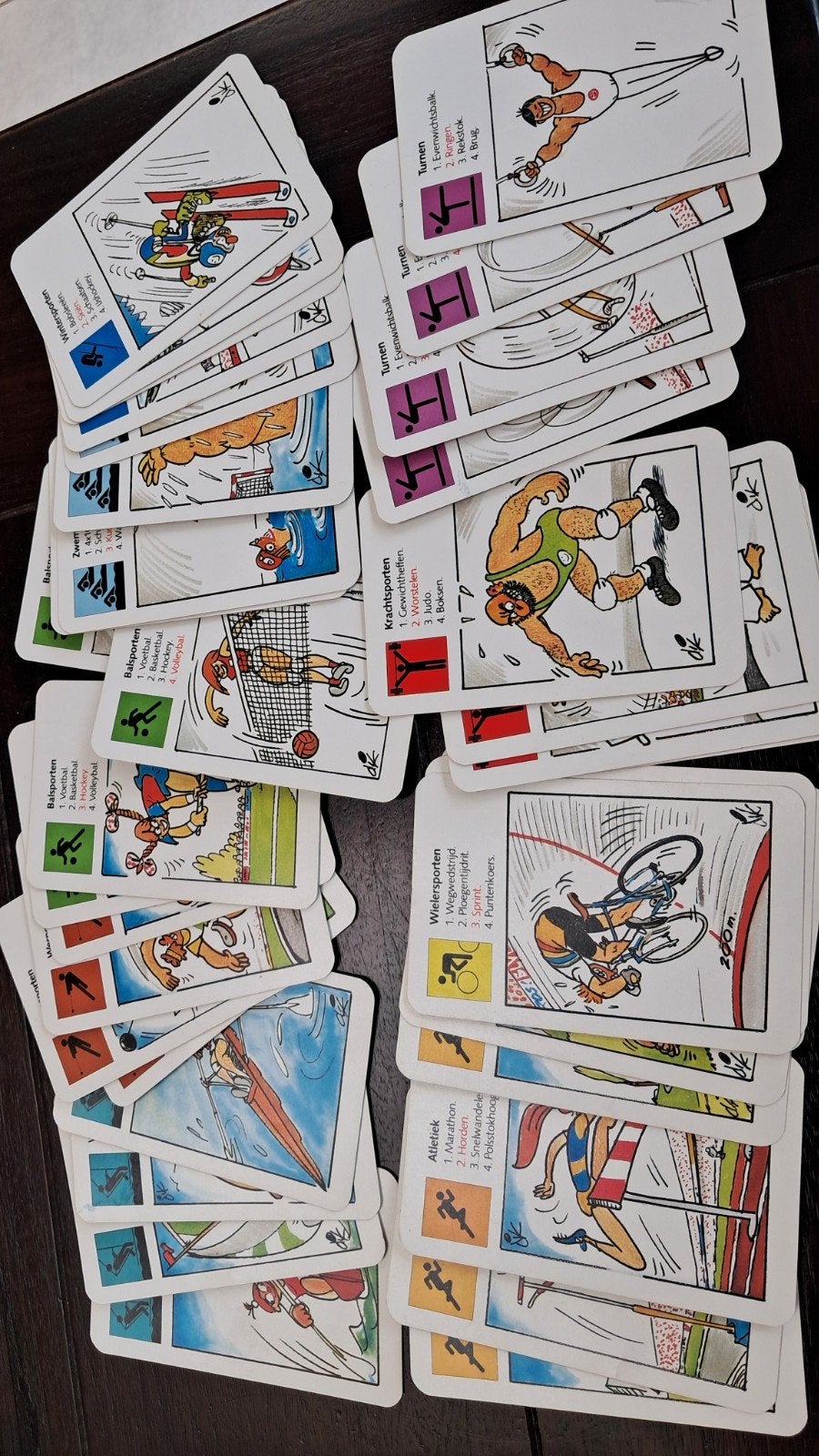 Olympisch kwartet spel Dik Bruynesteyn, bieden, Ophalen of Verzenden