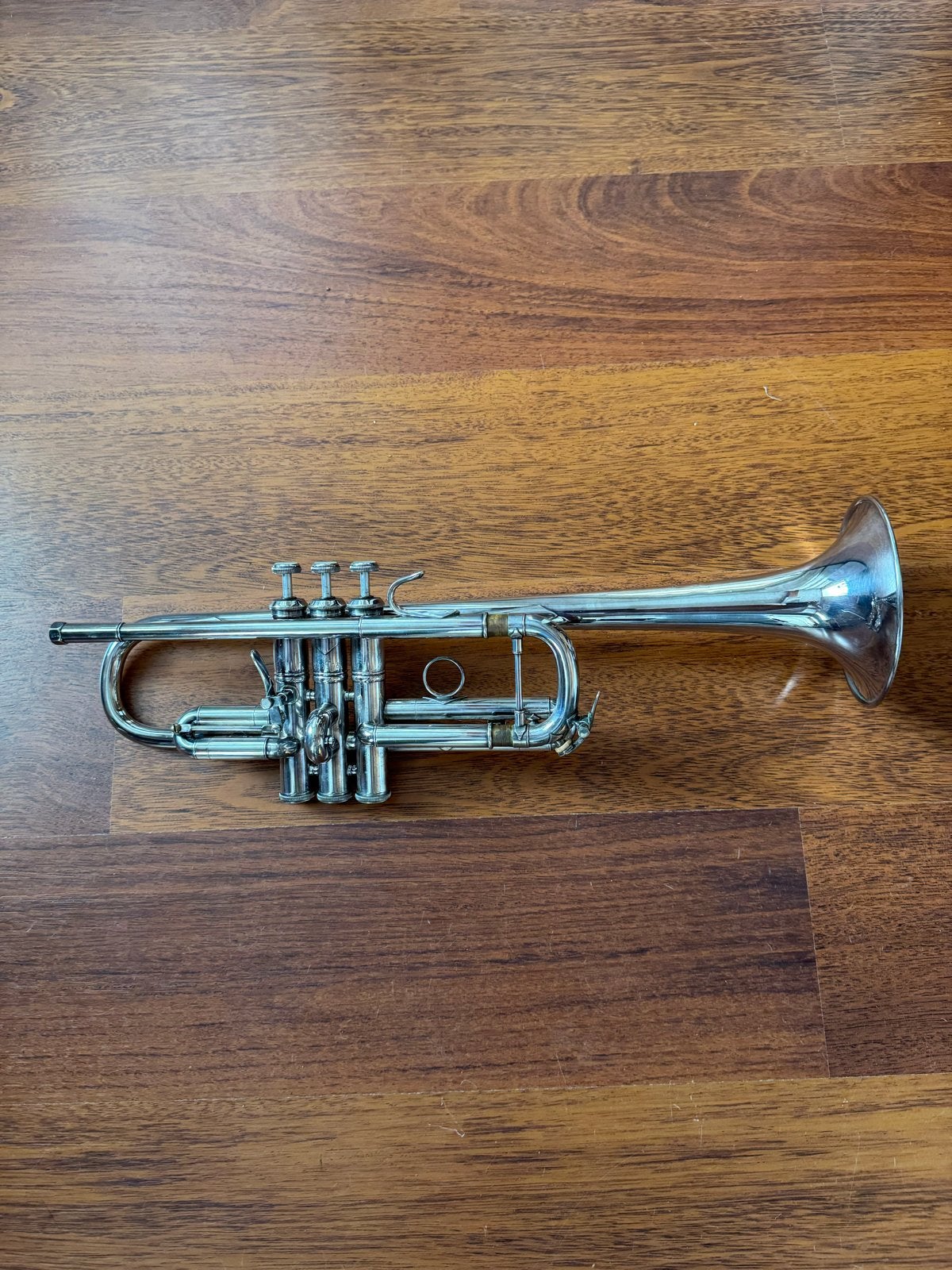 Vincent Bach Stradivarius Large  C Trompet Model 229, Ophalen, Gebruikt, C-trompet