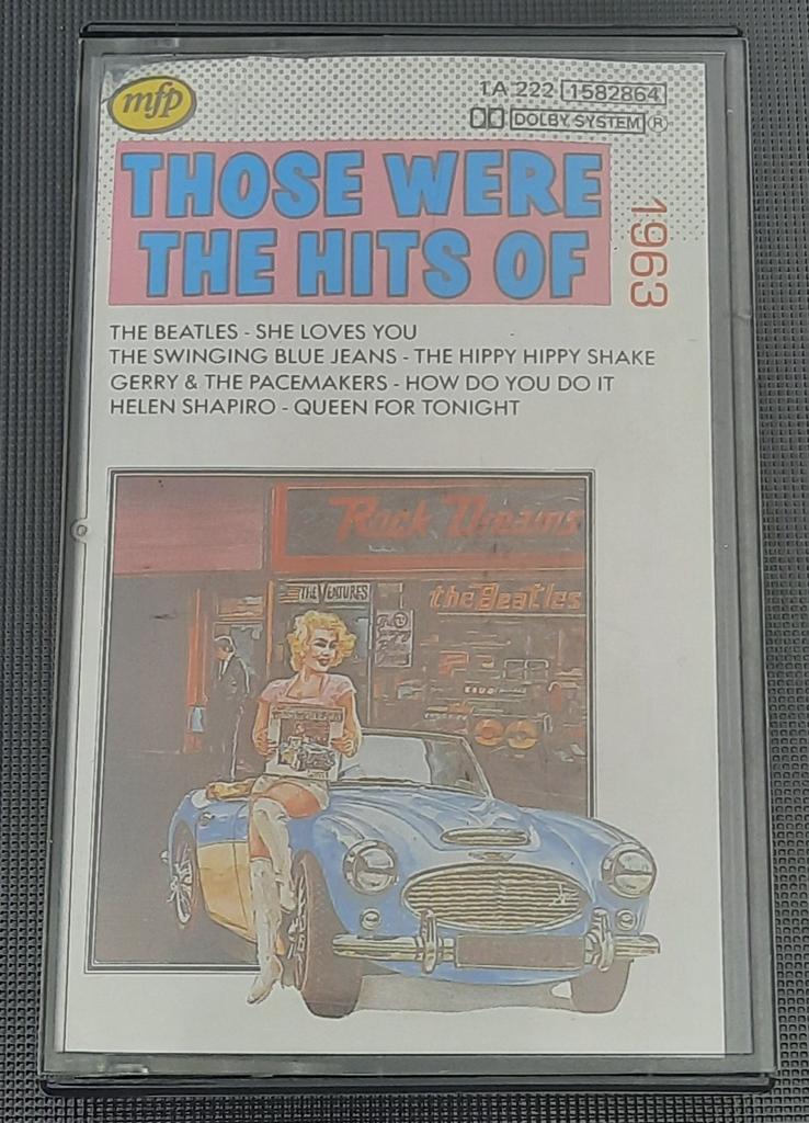 Those Were the Hits of 1963 Cassette Bandje, 1 bandje, Ophalen of Verzenden, Zo goed als nieuw, Origineel