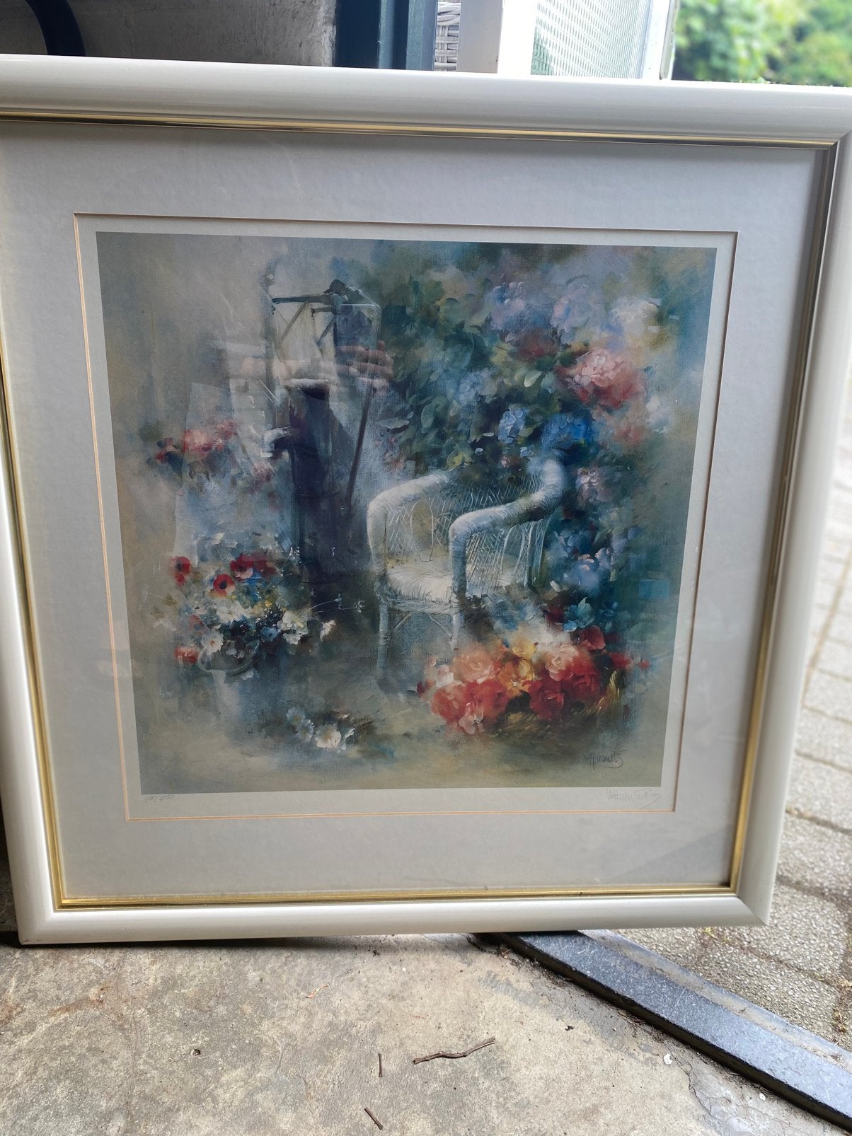 Groot schilderij Willem Haenraets nummer 920/950, Ophalen
