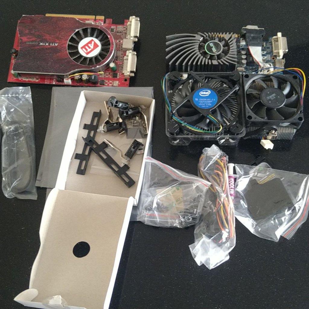 Diverse interne componenten PC (video/koeling/div kaarten), Computers en Software, Vintage Computers, Ophalen of Verzenden, Diverse
