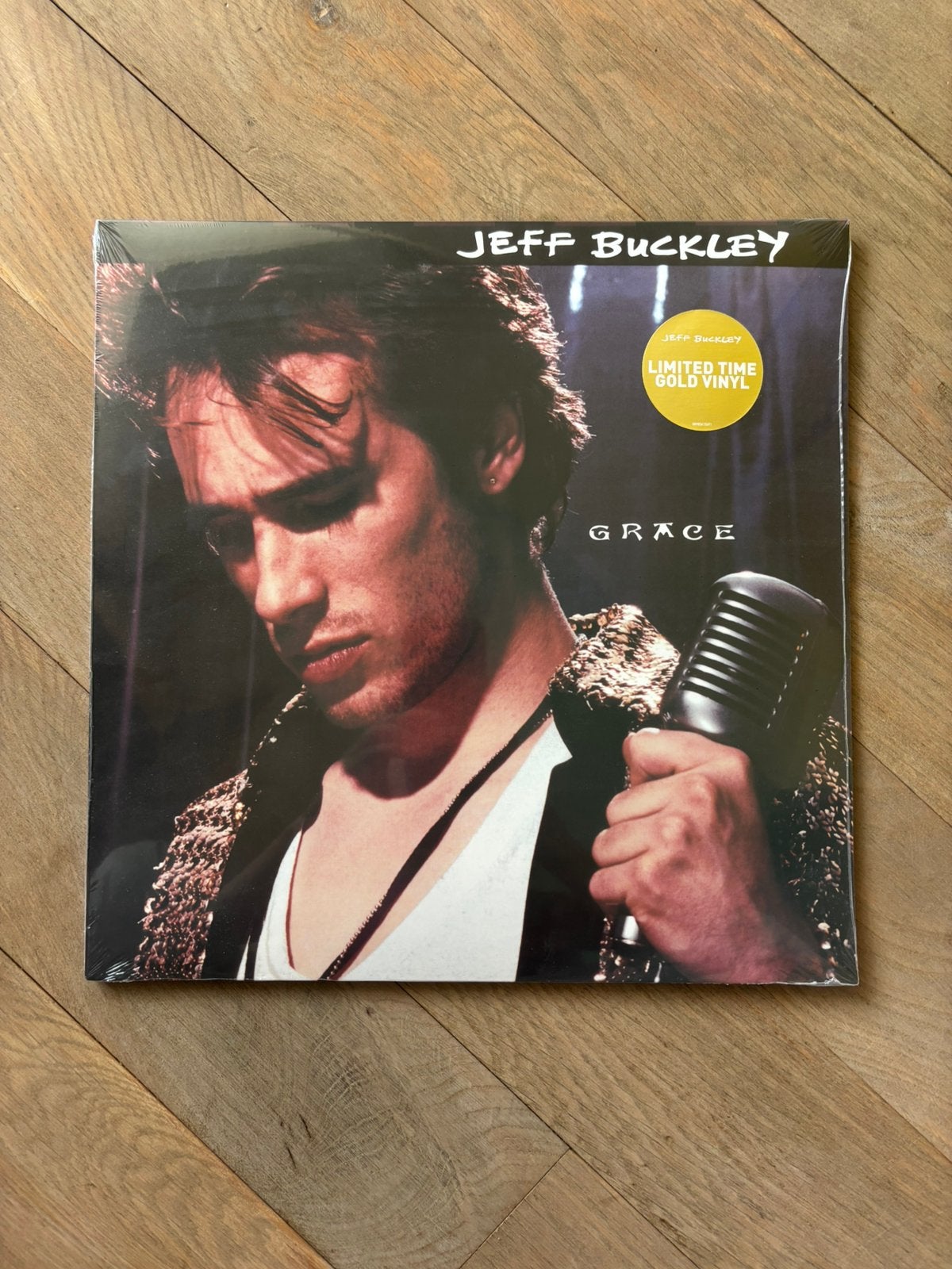 Jeff Buckley Grace Vinyl Goud, 1990 - 1999, 12 inch, Nieuw in verpakking, Ophalen