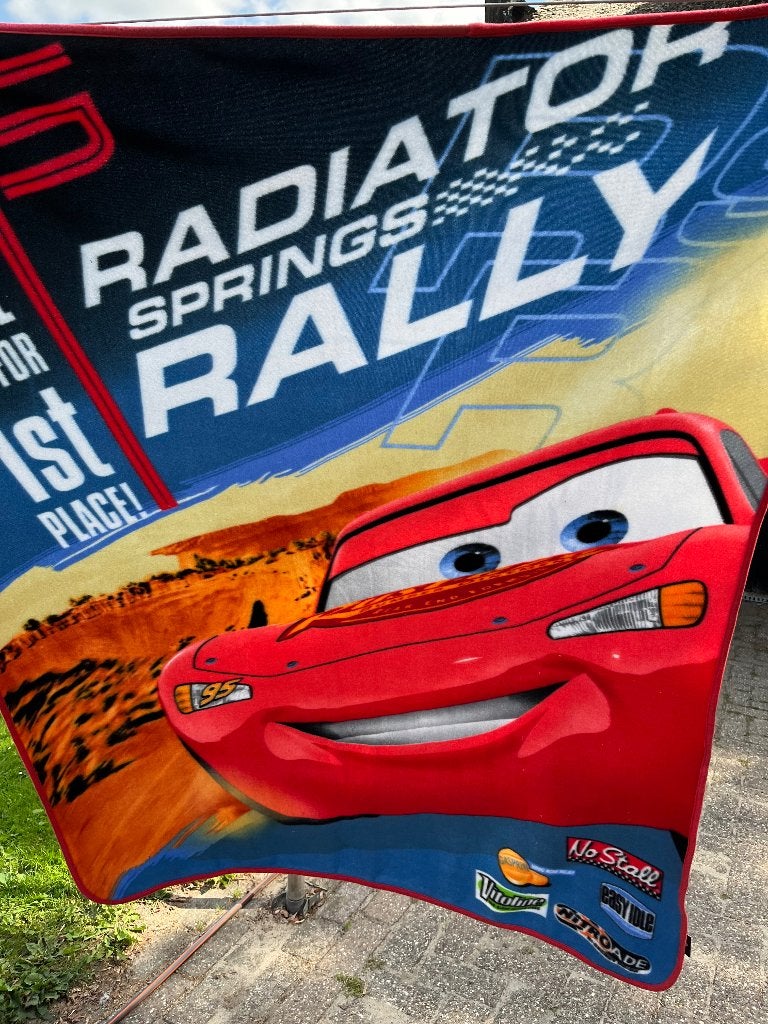 cars Fleece  deken, Ophalen, Zo goed als nieuw, Deken
