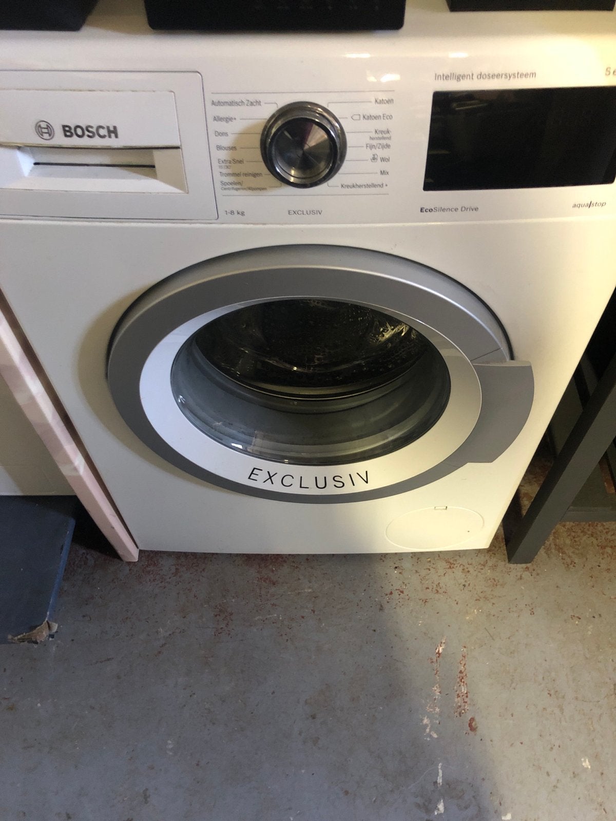 Bosch EXCLUSIV Wasmachine - Zo goed als nieuw, 1200 tot 1600 toeren, 8 tot 10 kg, Ophalen of Verzenden, Zo goed als nieuw