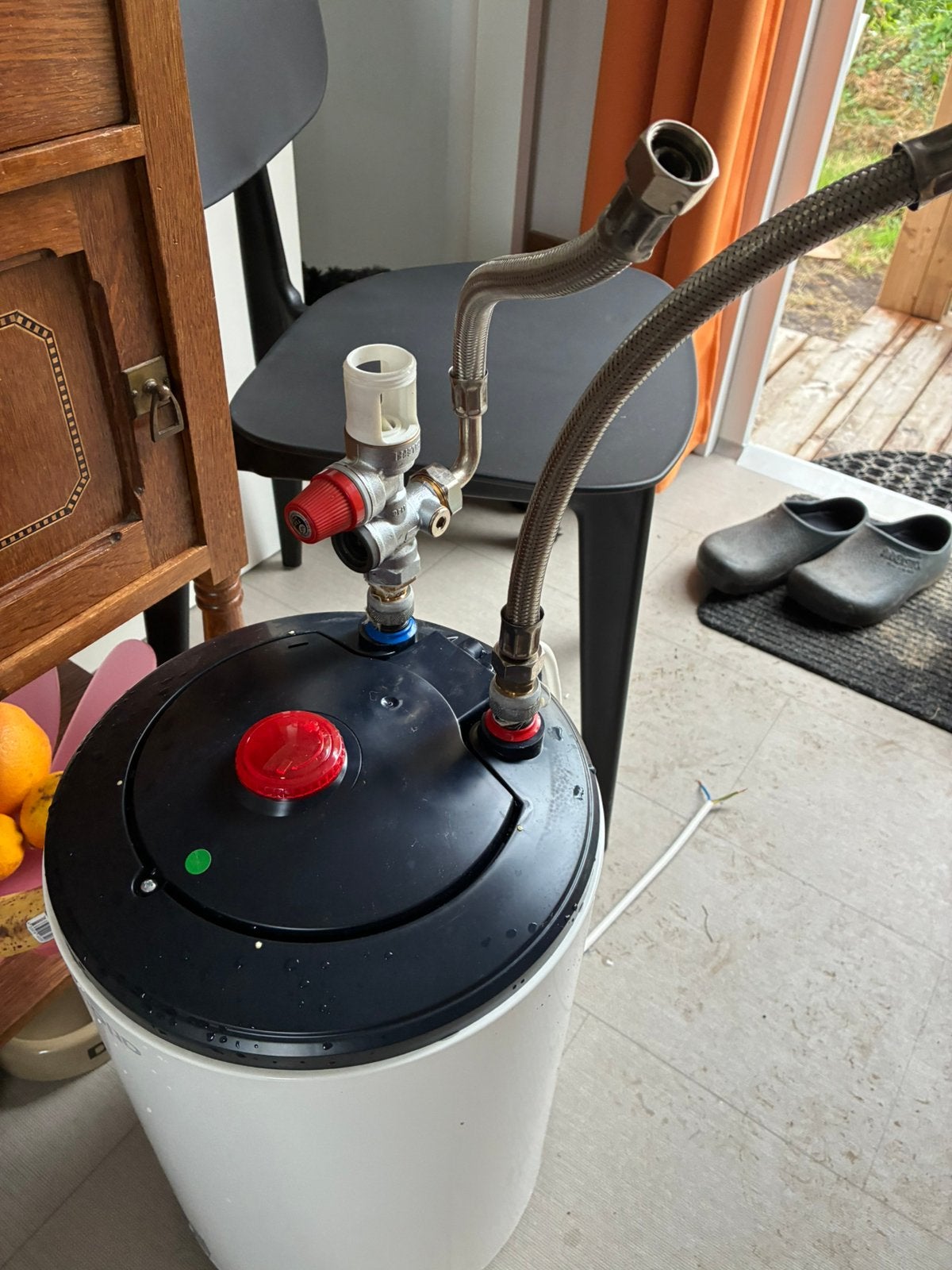 15 liter elektrische boiler Atlantic, Ophalen, Nieuw, Boiler, Minder dan 3 jaar oud