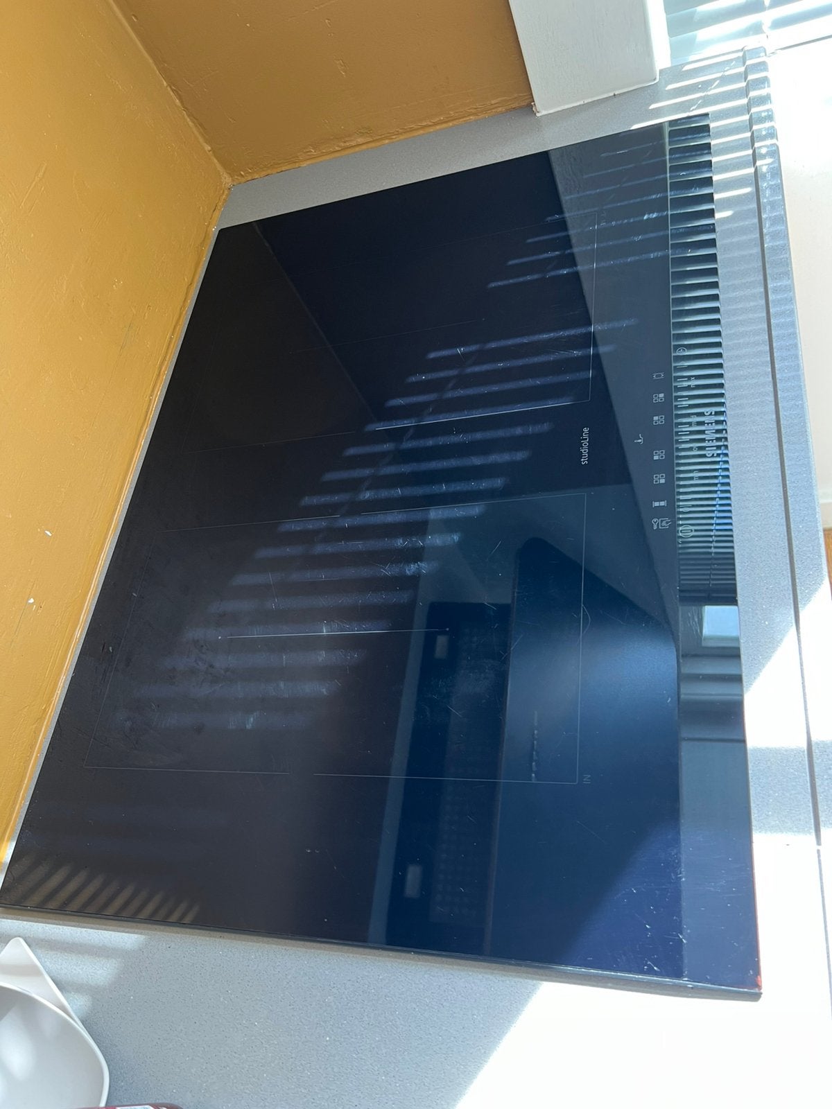 Siemens studioline inductie kookplaat ED777FQC5E, Witgoed en Apparatuur, Ophalen, 4 kookzones, Zo goed als nieuw, Inbouw