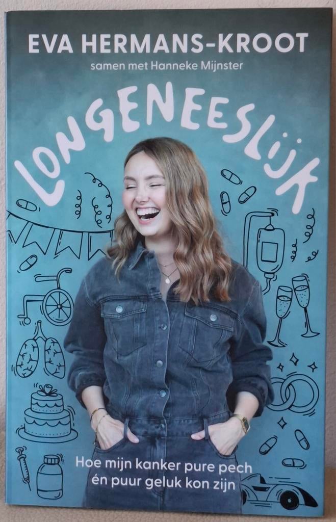 Boek Longgeneeslijk Eva Hermans, Ophalen of Verzenden, Zo goed als nieuw