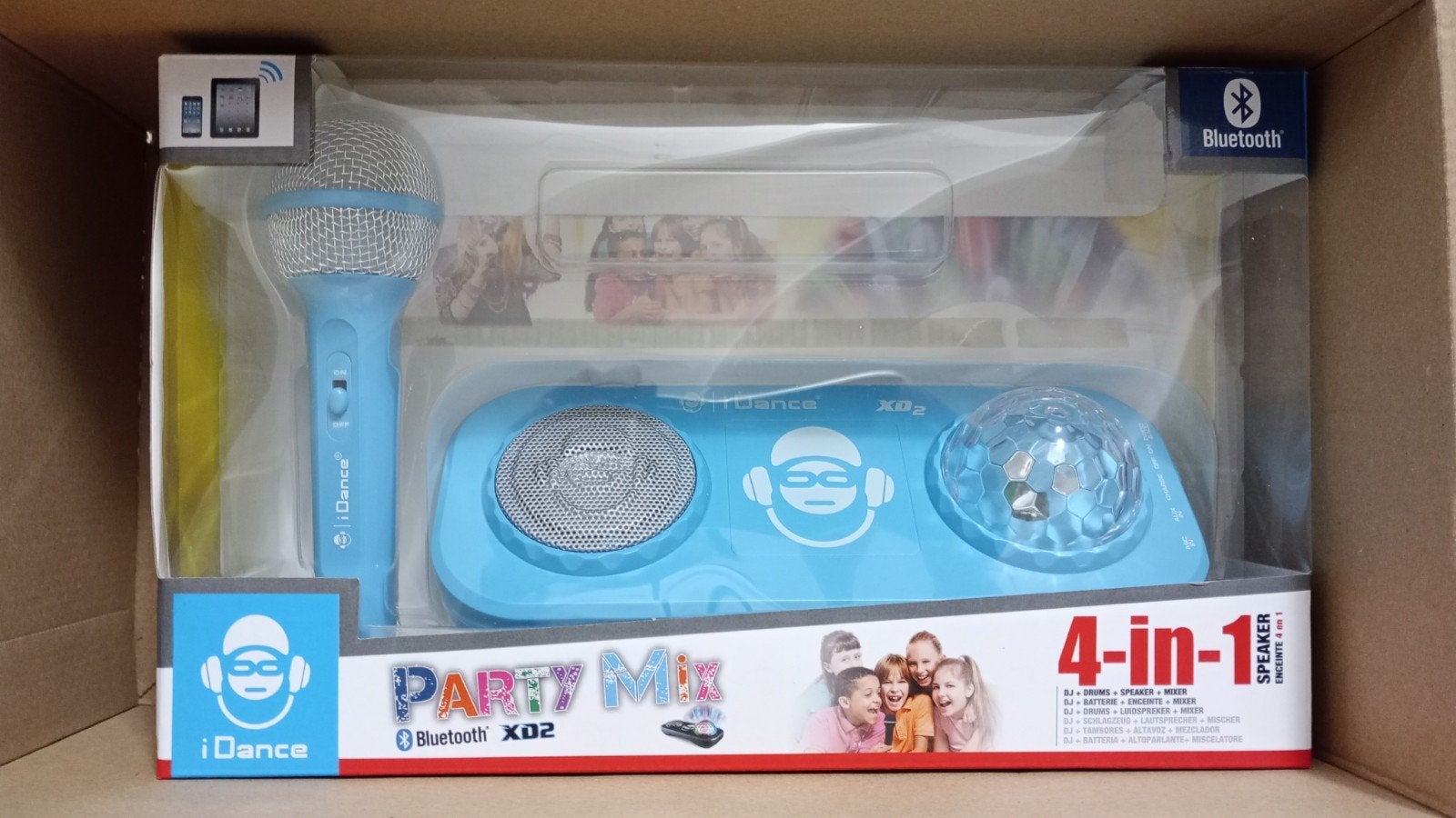 Party Karaoke Systeem nieuw in doos ongebruikt, Ophalen of Verzenden, Nieuw, Complete set