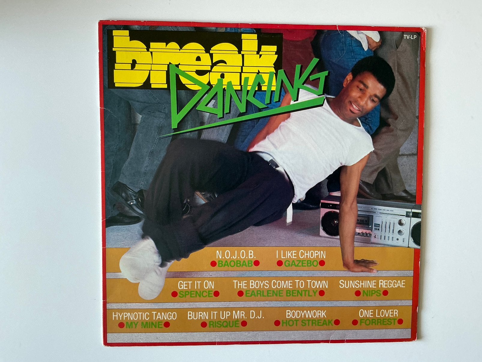 Break Dancing verzamel lp italo disco. Electro HI NRG, LP, Gebruikt, Dance en House, 12 inch