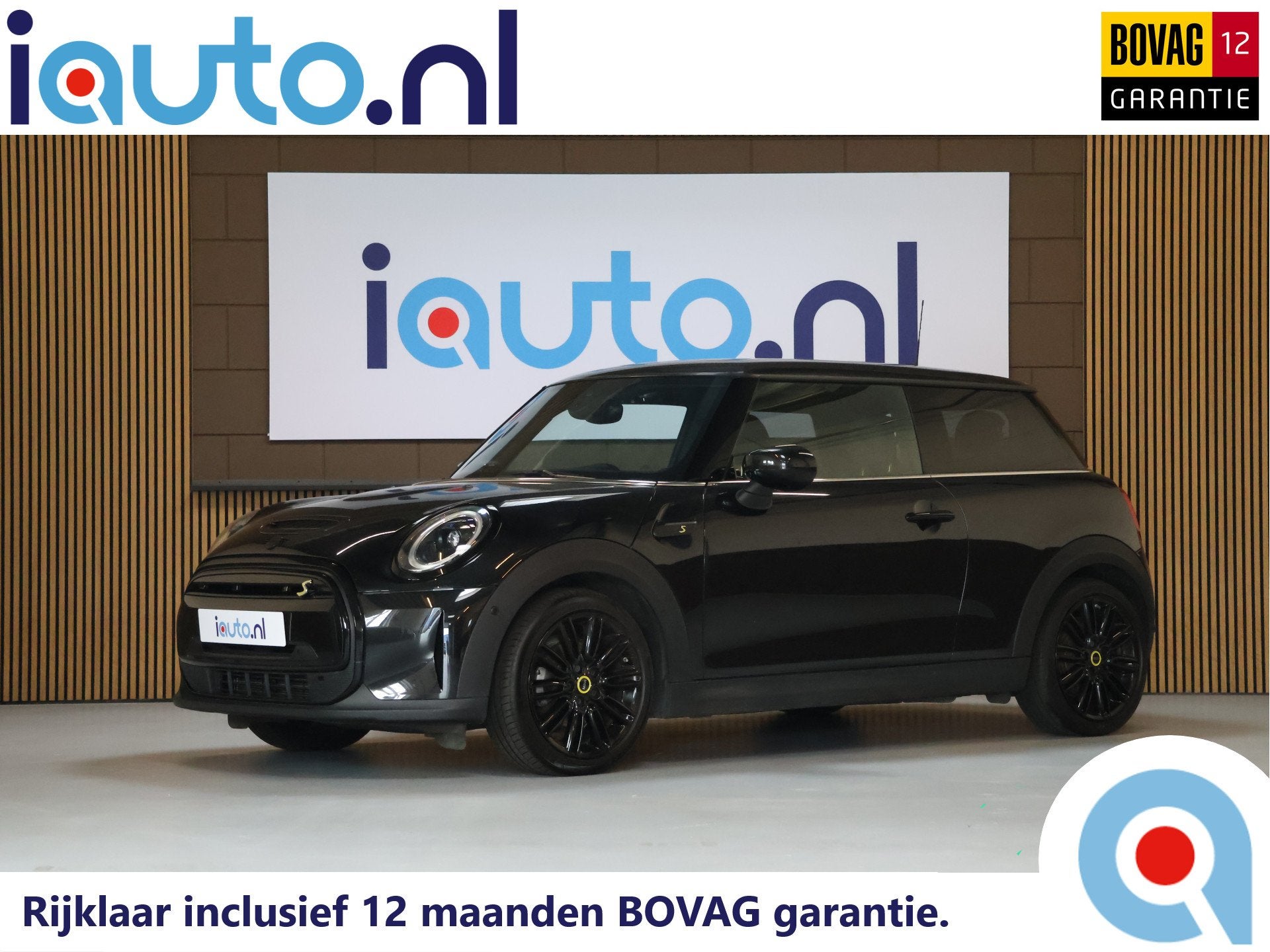 MINI Electric MINI Electric 33 kWh Pano/HK/Airco/Leder/Apple, Auto's, Gebruikt, 4 stoelen, Leder, Elektrisch