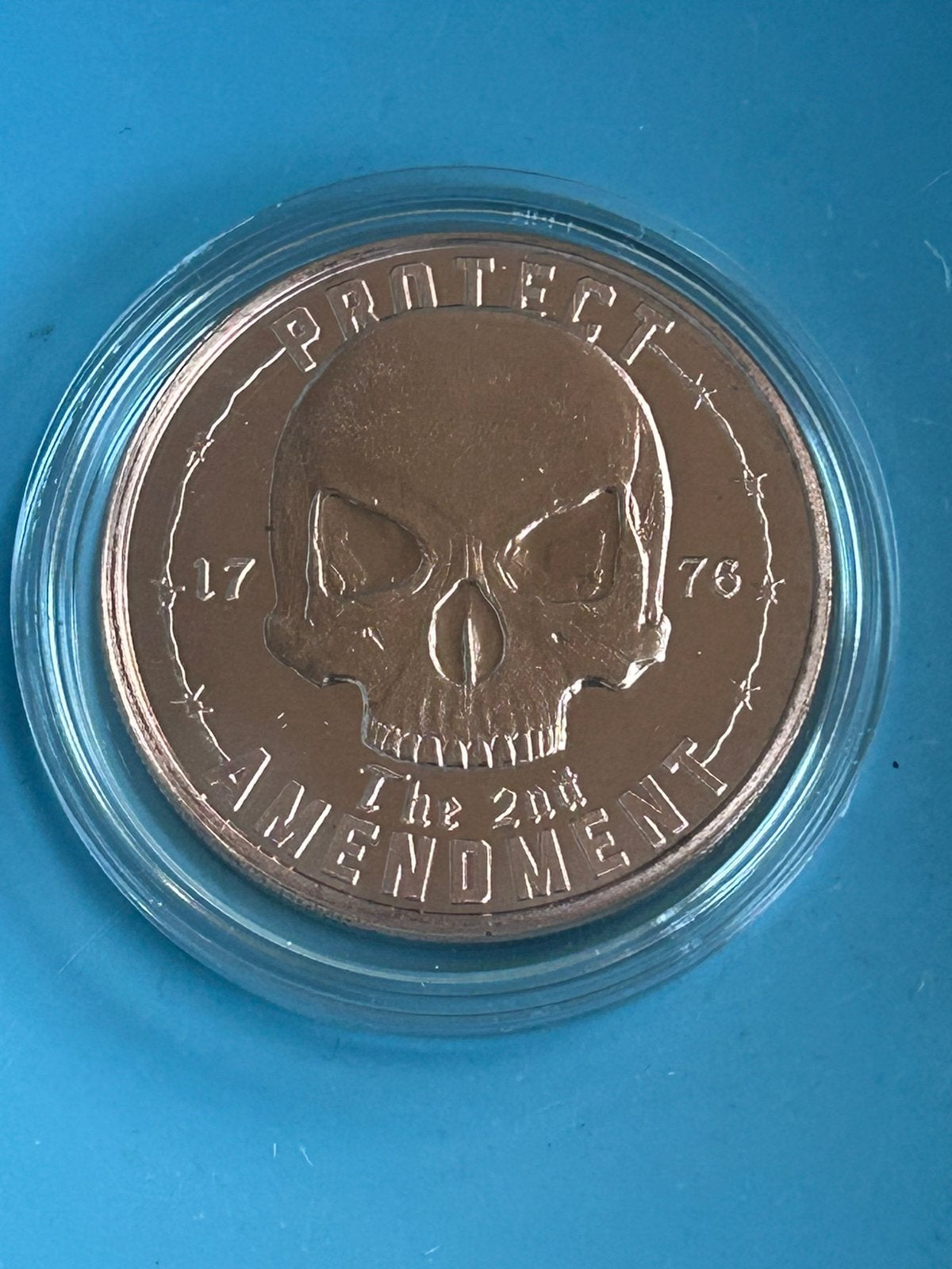 1 OZ koper protect the 2nd Amendment, Verzenden, Koper