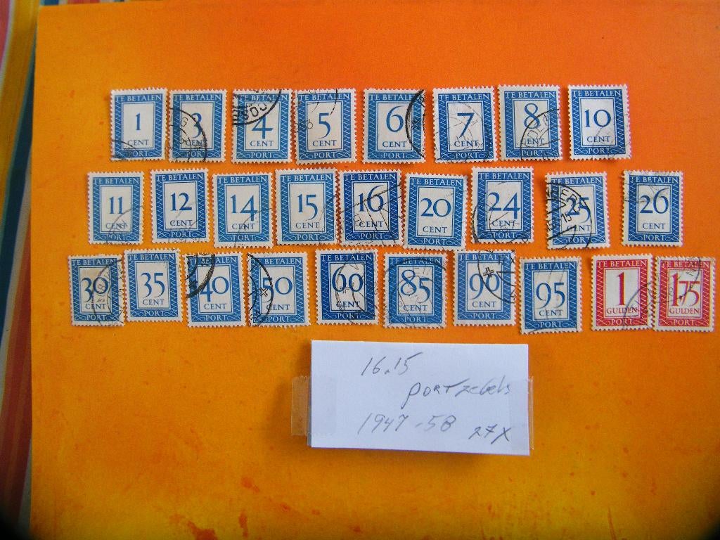 postzegels Nederland, Postzegels en Munten, Postzegels | Nederland, Verzenden, Gestempeld