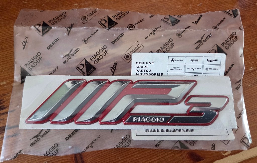 Logo Piaggio MP3 300 sport, Ophalen of Verzenden