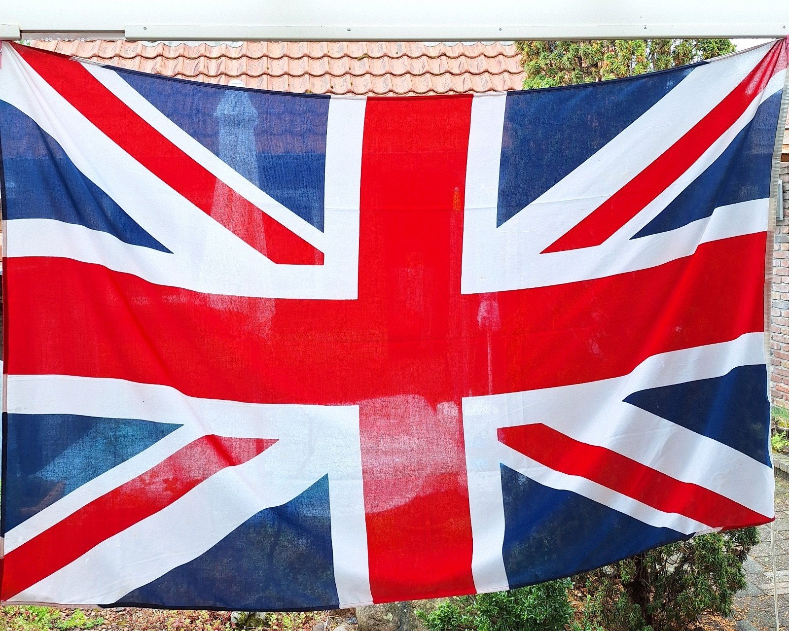 Oude mooie grote Engeland vlag, Diversen, Vlaggen en Wimpels, Ophalen, Gebruikt