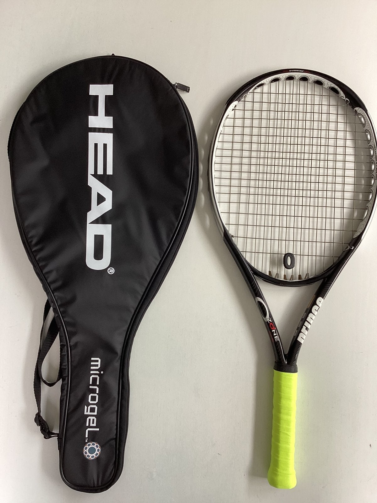 Mooi Prince Ozone One O3 tennisracket L3 + Head hoes., Ophalen, Prince, Zo goed als nieuw, Racket