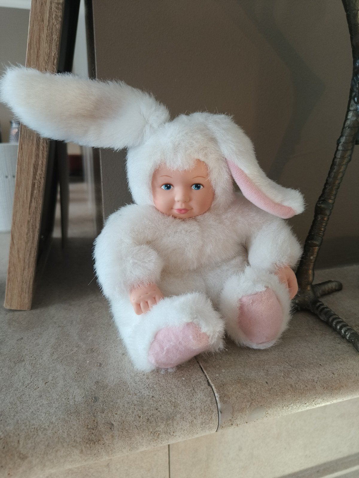 Vintage Anne Geddes Konijn Knuffelpop - Zo goed als nieuw, Ophalen, Overige merken, Konijn, Middelgroot (20 tot 80 cm)