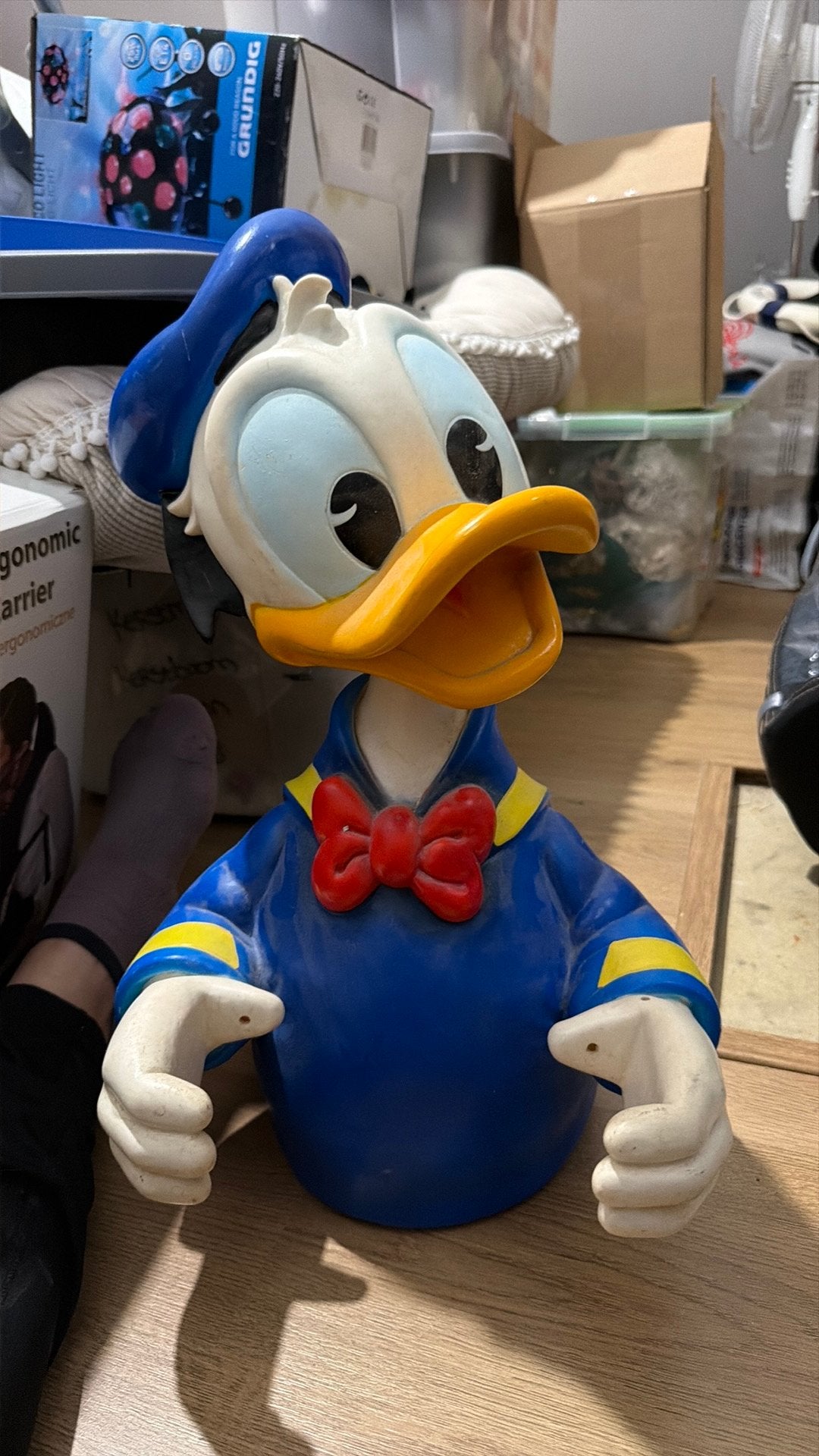 HEICO walt disney - donald duck, Verzamelen, Ophalen, Donald Duck, Zo goed als nieuw, Beeldje of Figuurtje