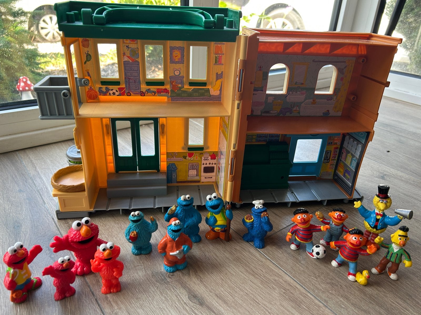 Sesamstraat 123 Hooper's Store met figuren, Ophalen of Verzenden, Gebruikt, Jongen of Meisje