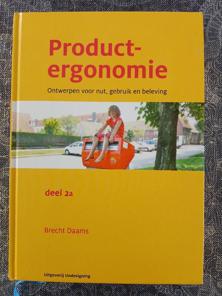 Product-ergonomie HBO-IPO ISBN 9789081650847, Brecht Daams, Zo goed als nieuw, Beta, HBO