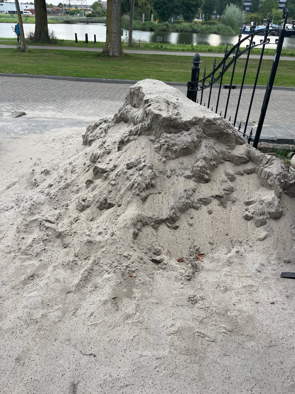 Gratis zand, Ophalen, Gebruikt, Straatzand