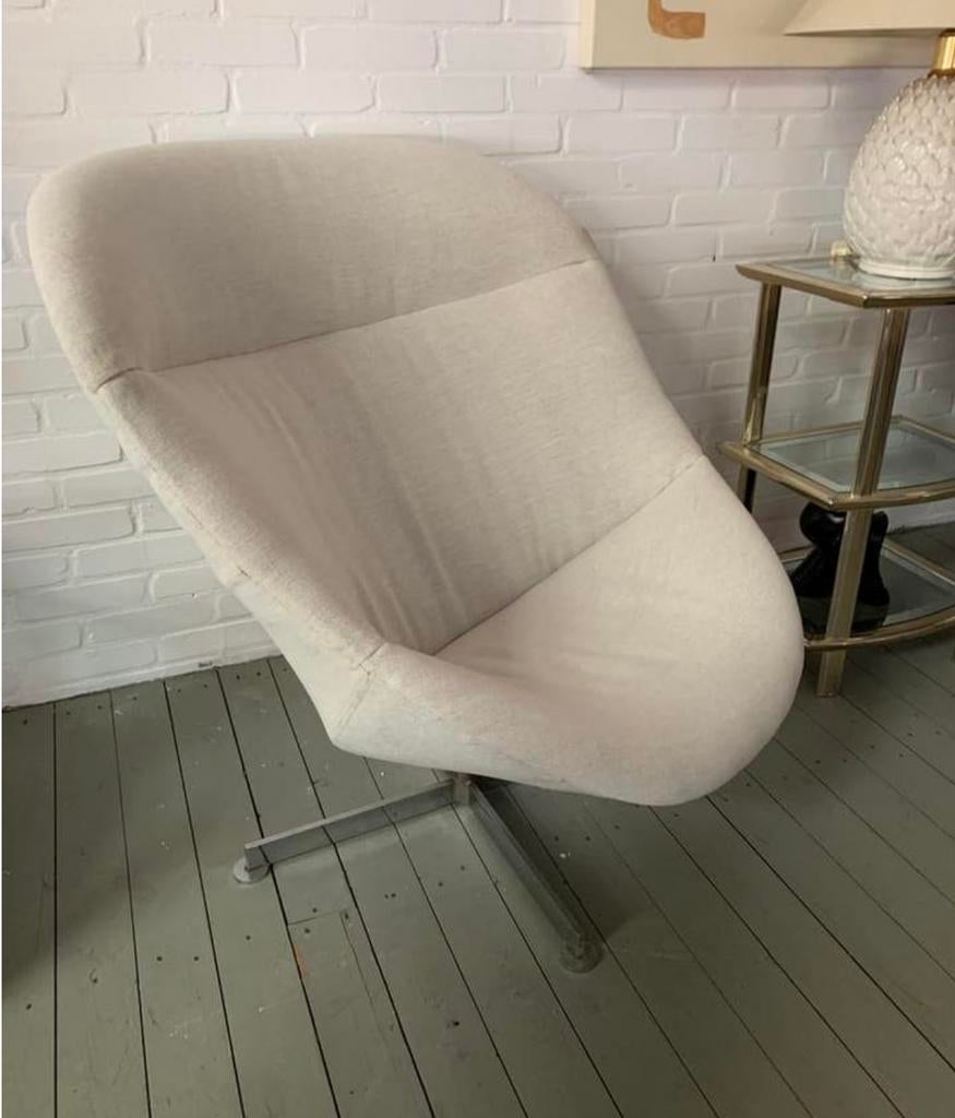 Fauteuil vintage Lounge Chair van Rudolf Wolf voor Rohe 1960, Huis en Inrichting, Fauteuils, Ophalen of Verzenden, Zo goed als nieuw