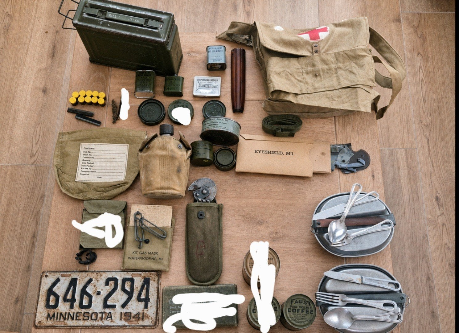 U.S. WO2 Lotje Diverse Amerikaanse ww2 ook per stuk, Verzamelen, Militaria | Tweede Wereldoorlog, Ophalen of Verzenden, Overige soorten