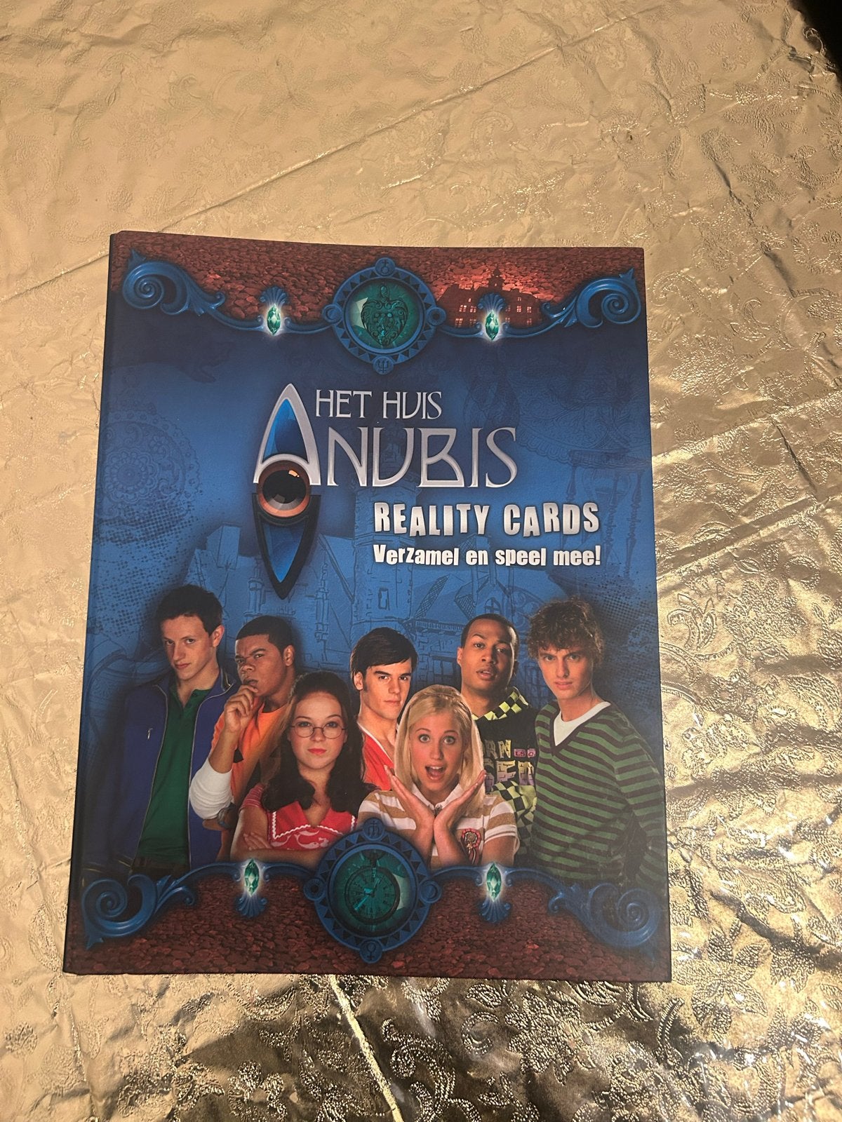 Het Huis Anubis Reality Cards Verzamelmap met kaarten, Ophalen, Gebruikt, Meerdere kaarten