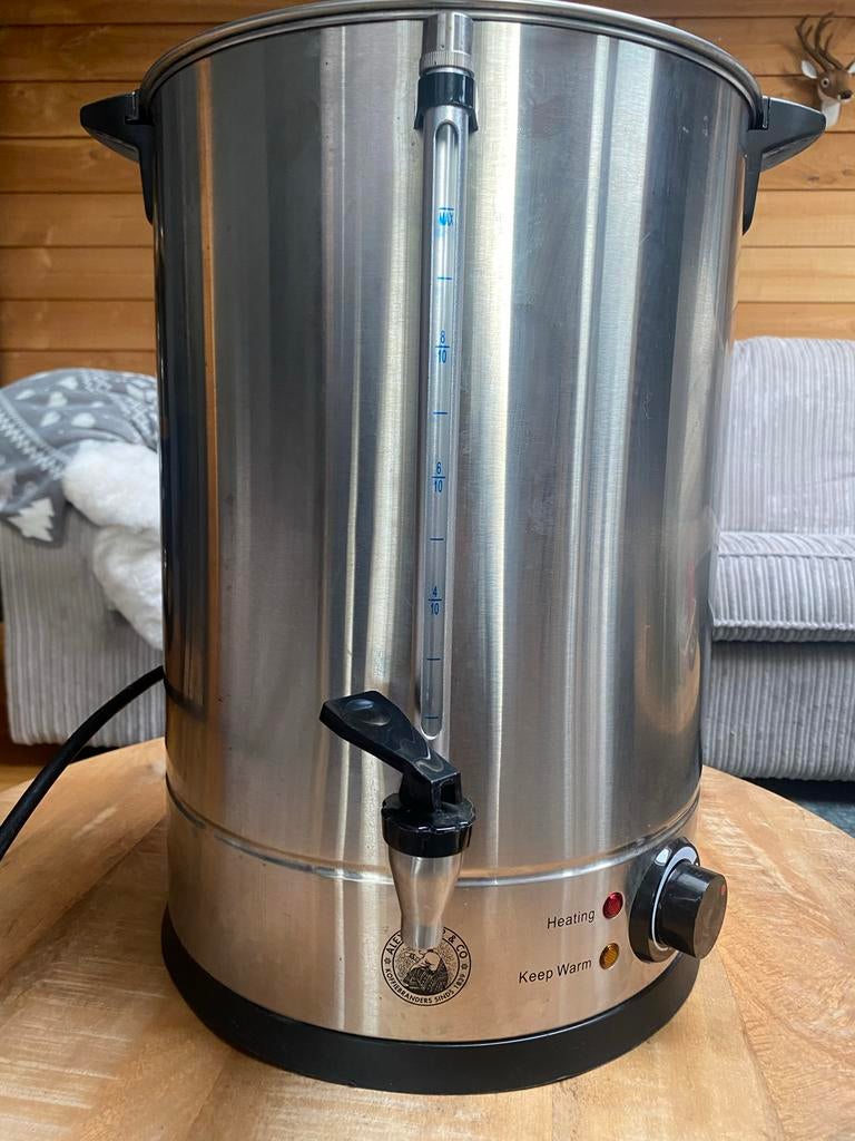 Warmhoudketel 10L, Ophalen, Zilver, Metaal, Overige typen