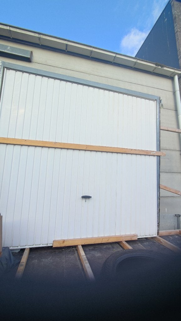 Garagedeur kantel Novoferm 2375 x 2250, Ophalen, Gebruikt, Garagedeur, Metaal