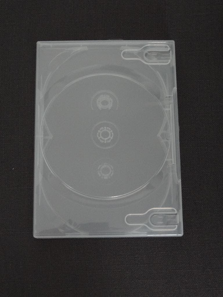 DVD Hoes Transparant - Voor 3 DVD's >Snelle Verzending!<, Alle leeftijden, Ophalen of Verzenden, Gebruikt