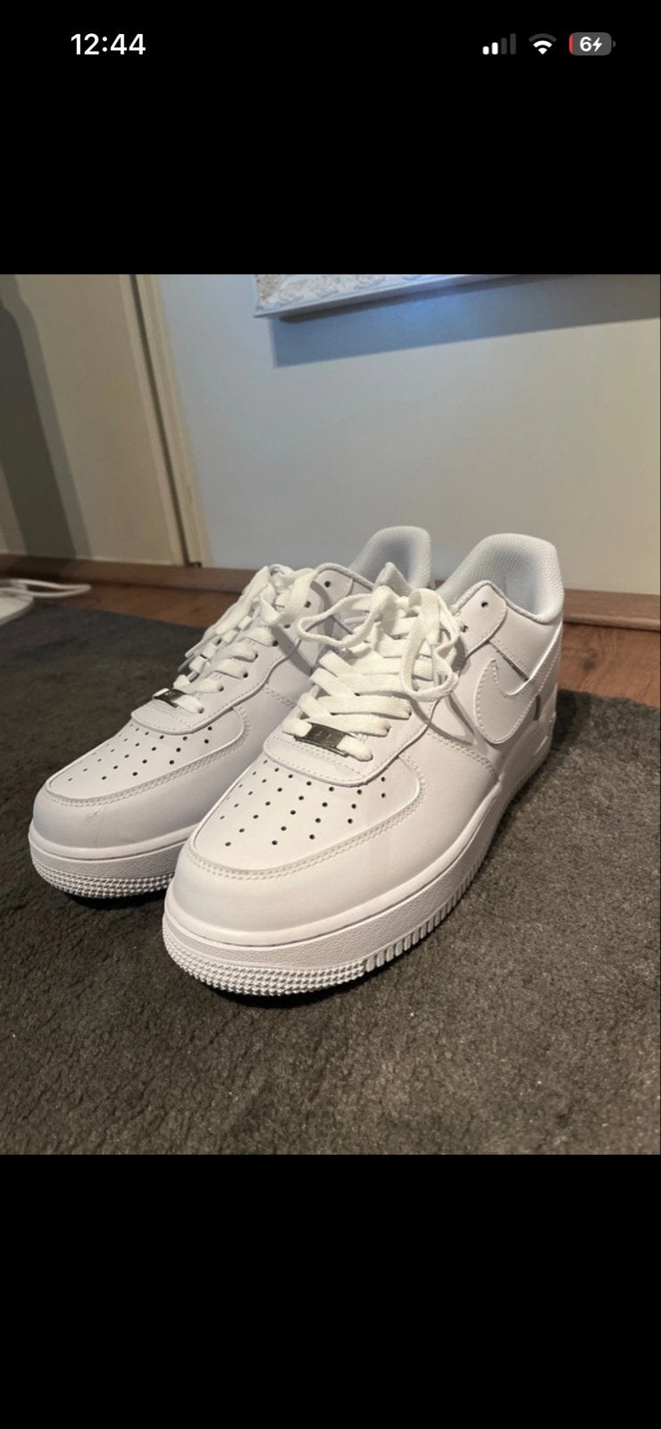 Nike Air Force 1 Low Wit - Maat 44, Ophalen of Verzenden, Nieuw, Wit, Sneakers of Gympen