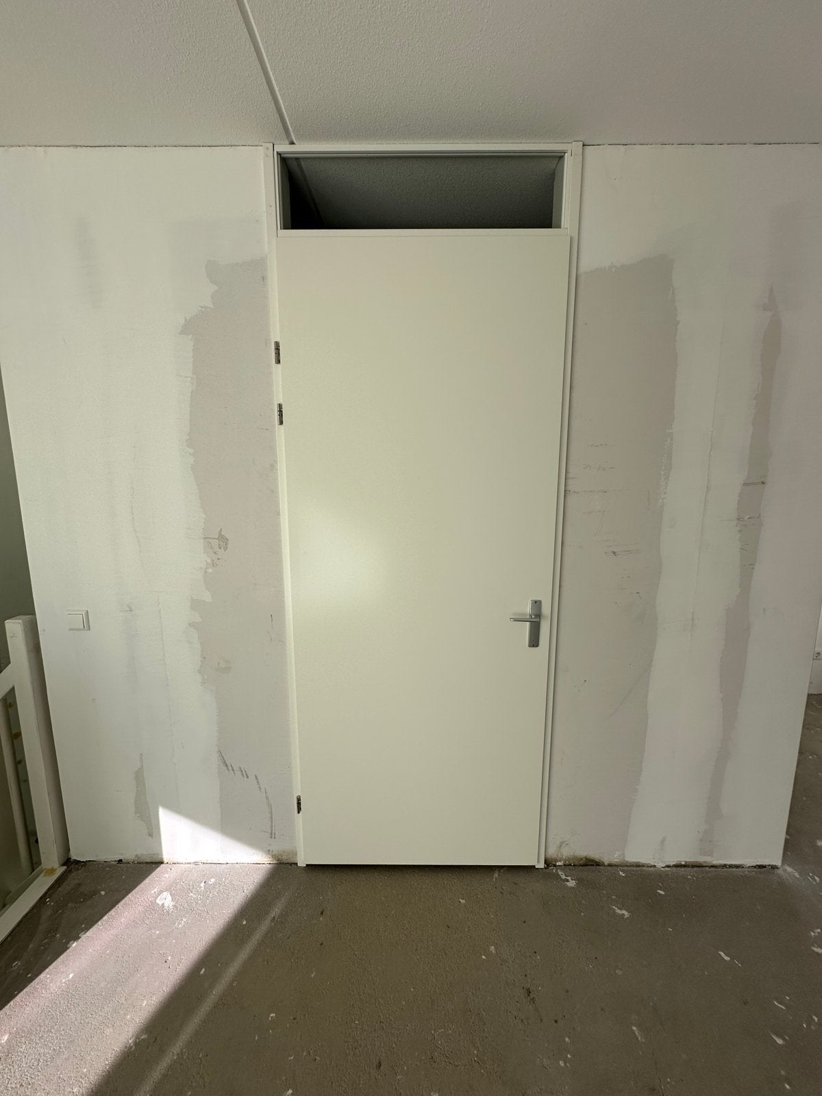 Svedex Match stalen montagekozijn met opdekdeur - 2, Ophalen, 80 tot 100 cm, 215 cm of meer, Binnendeur