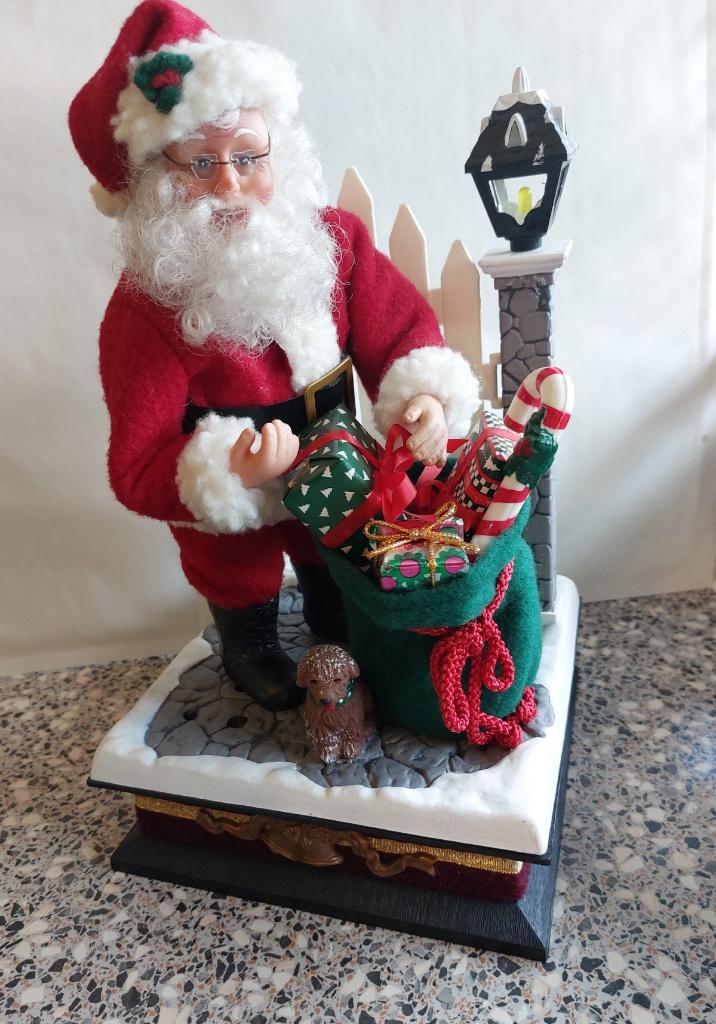 Kerstman Santa Holiday Creations met kadootjes zak, Diversen, Kerst, Ophalen of Verzenden, Zo goed als nieuw