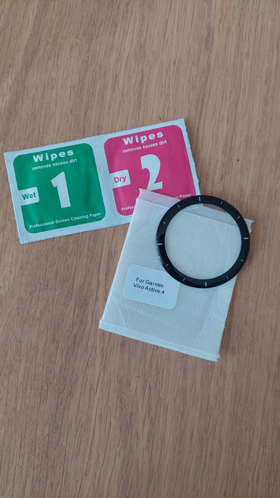 Schermbeschermer Garmin Vivo Active 4 smartwatch, Ophalen of Verzenden, Nieuw, Android, Garmin