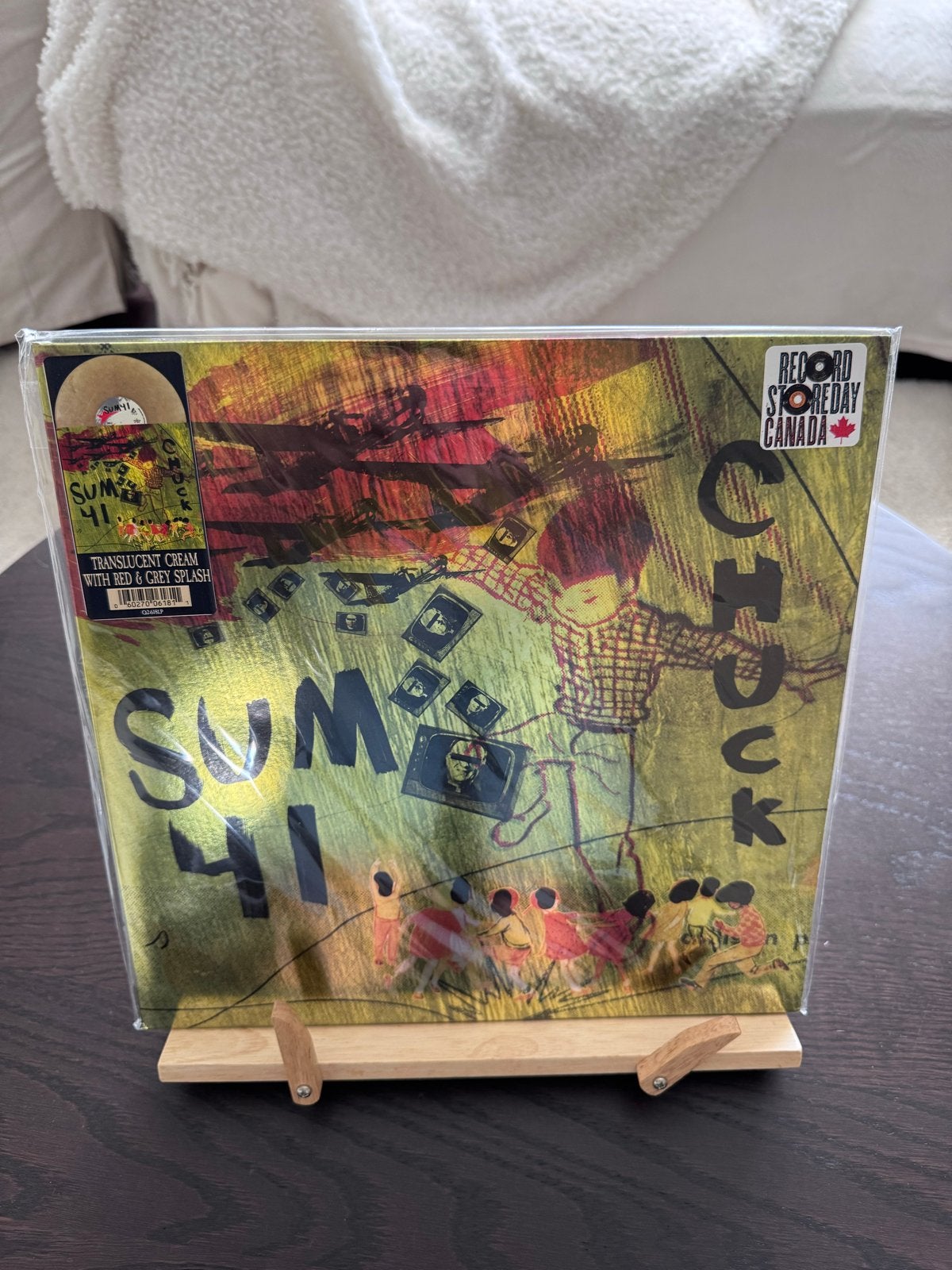 Sum 41 - Chuck (Record Store Day Canada, Translucent Cream), LP, Colored vinyl, Ophalen of Verzenden, 12 inch
