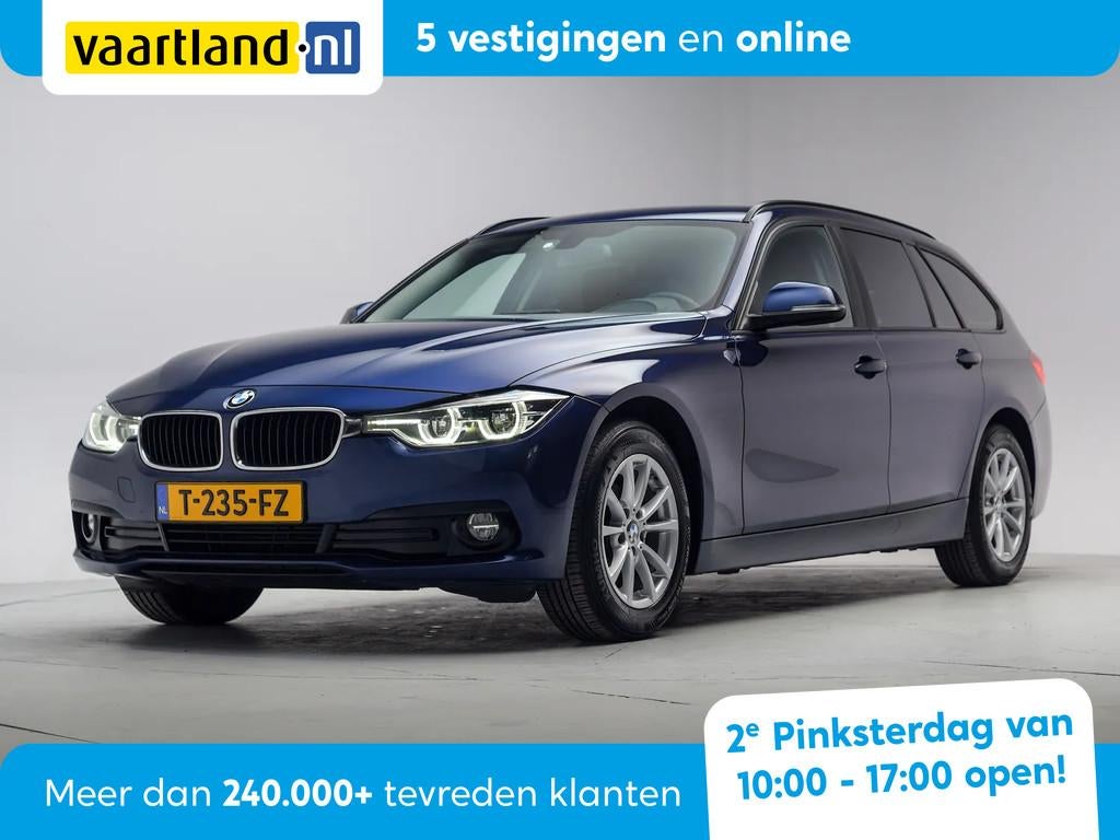 BMW 3 Serie Touring 318d Business [ Navi PDC Clima Cruise LE, Auto's, BMW, 136 pk, 4 cilinders, Blauw, Automatische klimaatregeling