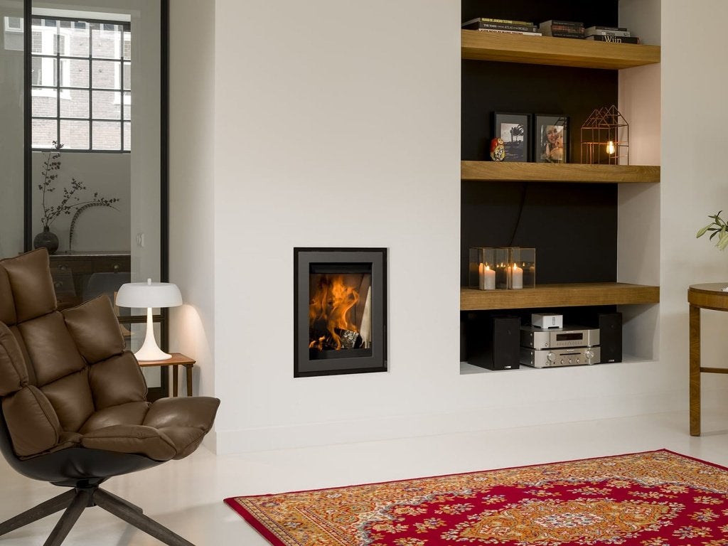 Barbas Unilux 7 40 houtkachel, Ophalen, Inbouw, Hout, Nieuw
