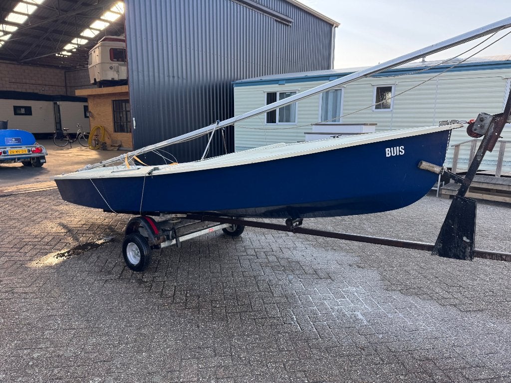 zeilboot, Ophalen, Gebruikt, Fok, 5 m