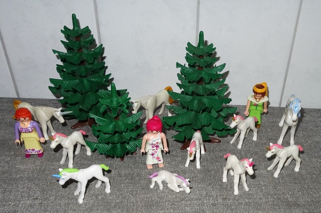 Playmobil eenhoorns, Ophalen of Verzenden, Gebruikt