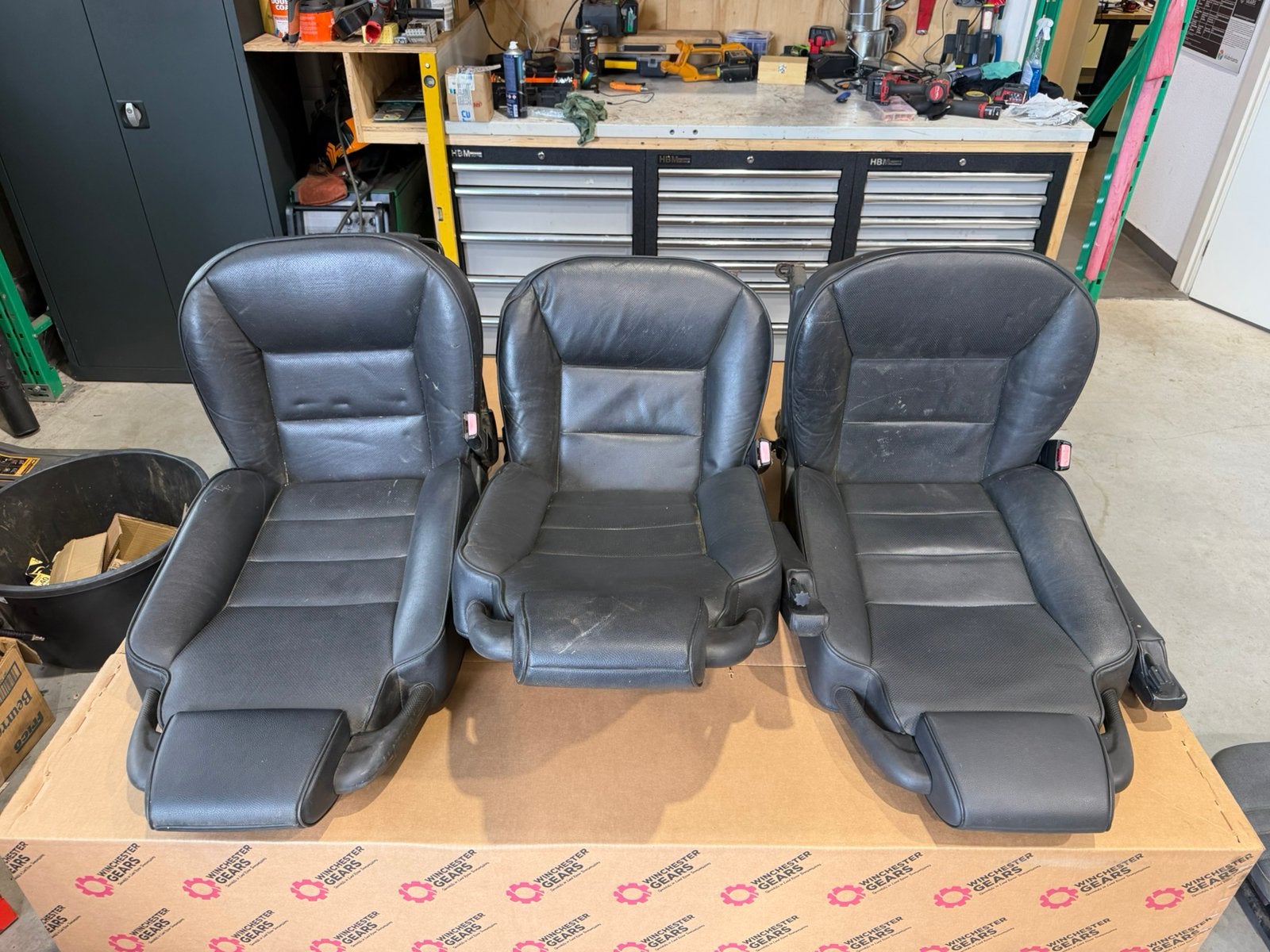 Land rover discovery 2 td5/v8 stoel zwart, Ophalen, Gebruikt, Land Rover